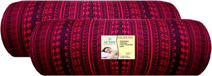 ACTOS Microfibre Bolster Pack of 2 Geometric