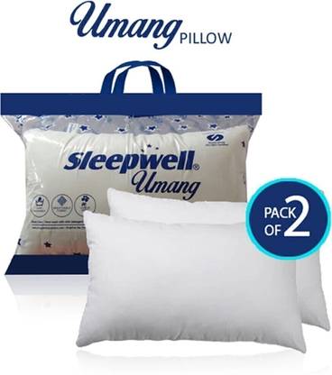 Sleepwell Pillow Set || Comfort And Support Pillow Microfibre Simple Bed/Sleeping Pillow Pack of 2