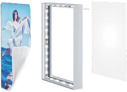 Standywale Alluminium LED Clip On Photo Frame Slim Back Light Menu Board Spectrophotometer