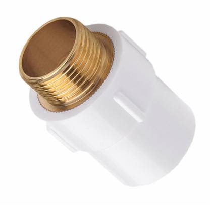 Soil to Soul UPVC Brass Male Thread Adapter (MTA), pipe fitting, Size- 3/4 inch 2-Way Coupling Pipe Joint