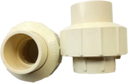 VECTUS CPVC Union 3/4" (20mm) Both side Plane socket 2-Way Union Pipe Joint