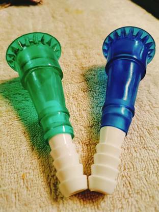 GrahLogy PVC/Steel Tap Hose Water Pipe Jointer Connector Made of High Grade Rubber 2-Way Coupling Pipe Joint