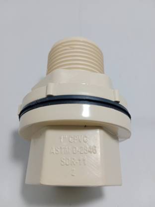 Cpvc 1 Inch Tank Nipple 25mm pack of 5 pcs 2-Way Coupling Pipe Joint