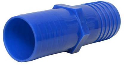 Implemental PVC Garden Pipe Hose Connector 1.1/4 inch 2-Way Coupling Pipe Joint