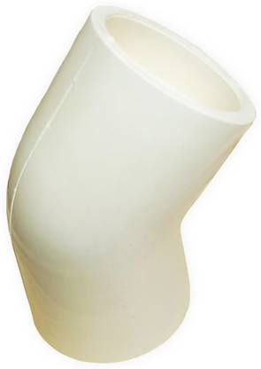DEHRAN CPVC 45° Elbow 3/4" Inchi (20MM) Pipe Fitting for Greenhouse Project Water Line 2-Way 45 Degree Elbow Pipe Joint