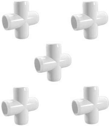 Texmo uPVC PLUMBING PIPE FITTING Cross 4-Way Tee Pipe Joint