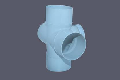 AAJAY CROSS DOOR TEE SWR 110MM SF 3-Way Tee Pipe Joint