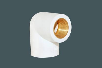 AAJAY UPVC TR.ELBOW FIXD(WPWE)15X15MM(1/2X1/2) 2-Way 90 Degree Elbow Pipe Joint