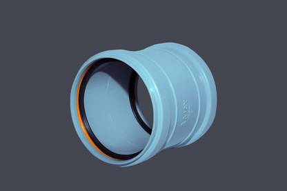 AAJAY REPAIR COUPLER SWR 160MM RF 2-Way Coupling Pipe Joint
