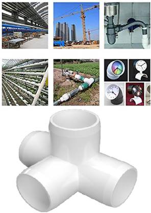 Texmo Upvc Elbow Pipe Joint 1'' INCH 4-Way 90 Degree Elbow Pipe Joint