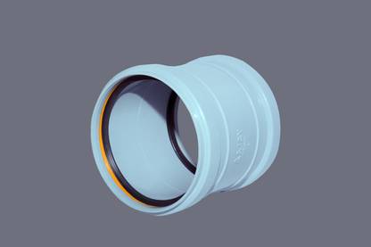 AAJAY REPAIR COUPLER SWR 75MM RF 2-Way Coupling Pipe Joint