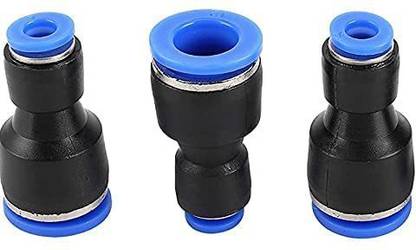 SLVC 12mm To 6mm Pneumatic Fitting Connector PU Straight Union Push Air Hose Tube 2-Way Union Pipe Joint