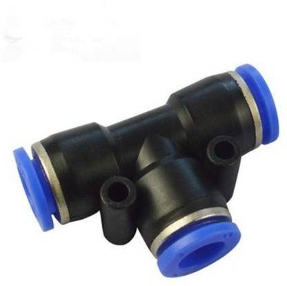 Sauran PNEUMATIC ONE TOUCH PUSH FITTING 6MM 3 WAY T-CONNECTOR (5PCS) 3-Way Tee Pipe Joint