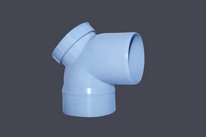 AAJAY 87.5D DOOR BEND SWR 110MM SF 2-Way 90 Degree Elbow Pipe Joint