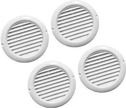 Oooele (Pack of 4) 6 Inch Chimney Circular Vent Grilles for Airflow and Exhaust Hose Pipe