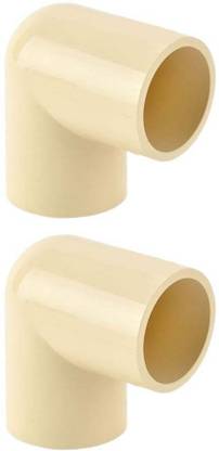 Nenoware CPVC Fittings Elbow 1/2-inch (15mm) 2 pic 0063 2-Way 90 Degree Elbow Pipe Joint