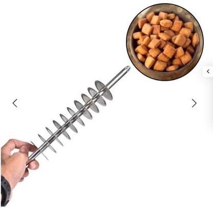 SELLCROSS Shakkarpara Cutter, Stainless Steel Cutter, Belan Cutter, Mithai Cutter Rolling Pizza Cutter