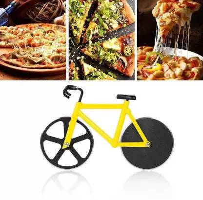 lazy being NonStick Bicycle Shape Pizza Cutter/Sandwich Slicer/Dosa CutterWheel PizzaCutter Wheel Pizza Cutter