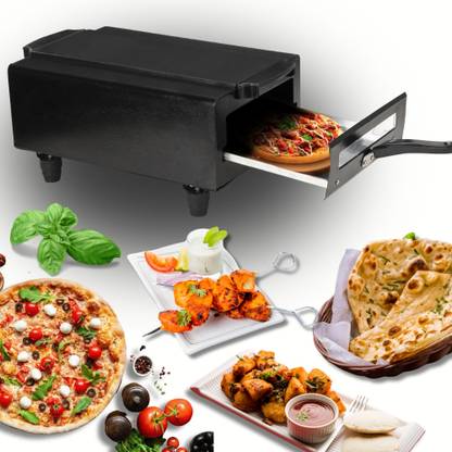 SLICETER 2200W Tandoor for Daily Use | Grill, Bake, Roast with Ease | Compact and Safe Pizza Maker
