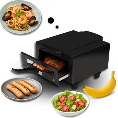 WELLBERG Multi-Use Electric Tandoor 1500W |Grill Chicken Bake Cake Roti Naan Paneer Tikka Pizza Maker