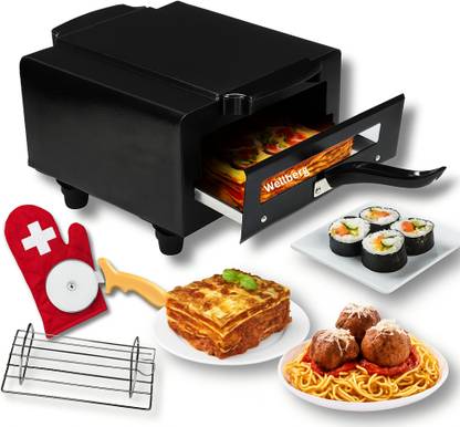 WELLBERG 1500W Tandoor Oven | For Roti, Naan, Chicken, Cake, Paneer Tikka, Breads & Snack Pizza Maker