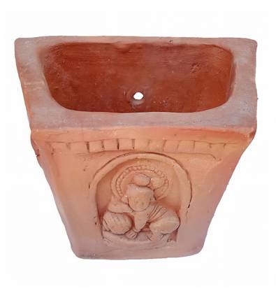 Gitashree Flower Pot (Made with Real Soil) Plant Container Set