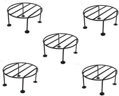 Decorexperts Set of 5 Round pot stand for outdoor & indoor Plant Container Set