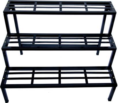 Belear A-6 3 Step Plant Stand For Multiple Pots, Garden, Home, Balcony, OutDoor Plant Container Set