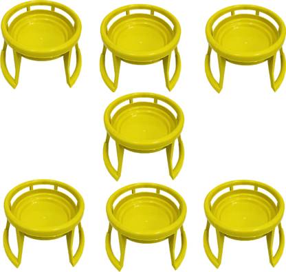 Mohit Plastic Strong Quality flower pot Stand With Multipurpose pot stand for your plant Plant Container Set