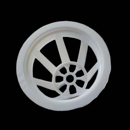 WE Hydroponics 2.5Inch White Netpots,Set of 100,Center Hole For Hydroponics, Germination Plant Container Set