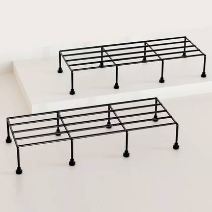 WonderStand TITAN Plant Stands (Set of 2) Plant Stand for Balcony Rust proof Metal Stand Plant Container Set