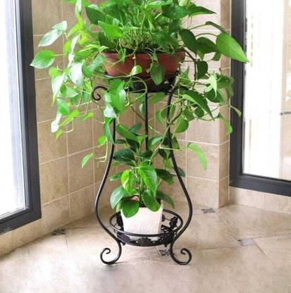 corezia Plant Stand For Balcony Living Room Flower Pot Stand Outdoor Indoor Plants Plant Container Set