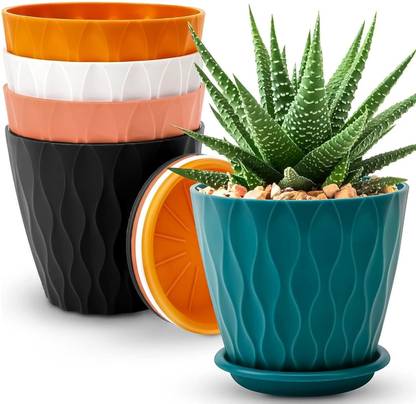 PSA Flower Pots for Home Decoration, Indoor Plant Pots Plant Container Set