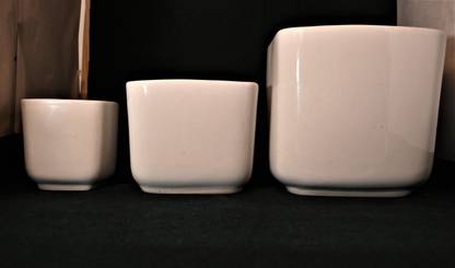 UNCOMMON Artistry in Clay: A Collection of Elegant Ceramic Pots for Every Style" Plant Container Set