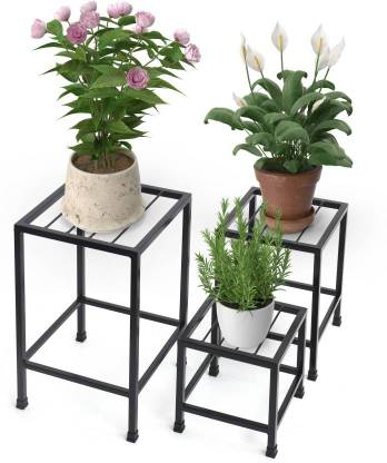 ICON CREATION 03 Heavy Vertical Plant Stand for Living Room Corner Balcony, Garden Pot Stand Plant Container Set