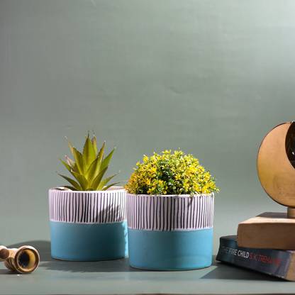 Jimkia Plant Container Ceramic for Plants to décor Home Plant Container Set