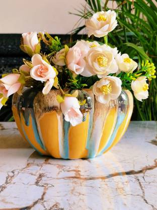 Niyara flow look mustard pot 7 inch Plant Container Set