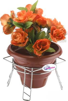 GRIDKITCHEN Stainless Steel Gamla Stand Plant Container Holder Pot Holder Plant Container Set