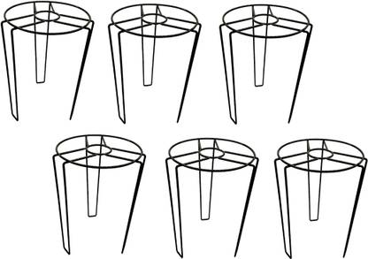 AppEasy Modern 14.5" Plant Stand Holder with Long Legs for Displaying Shelf for Plants Plant Container Set