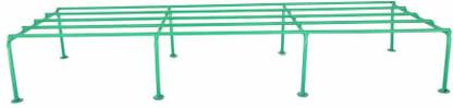 TrustBasket Rectangular Indigo Metal Planter Stand (Set of 1 - Green) Plant Container Set