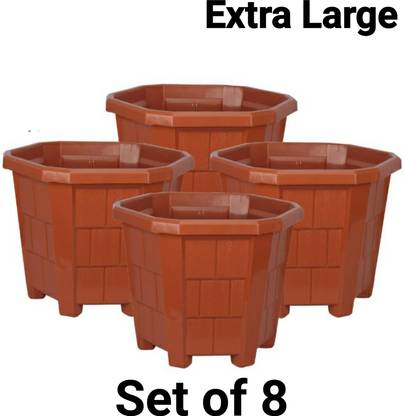 GreenLove New Gardening Plant Container Gamla Flower Pot for indoor and outdoor Plant Container Set