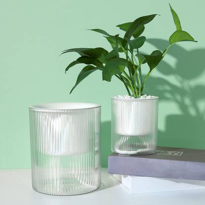 Ekhasa Ekhasa Self Watering Plants Pots Combo (No Plants Included with Purchase) Plant Container Set