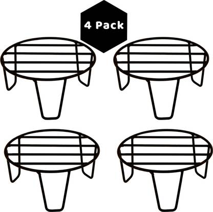 Easyhome 3 Legs Planter Stand for Outdoor Indoor Planters, Balcony living room Garden Plant Stand Plant Container Set