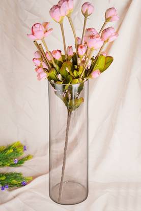 Clovefry Cylinder Vases 16 Inch Tall X 4 Inch Round vase Plant Container Set