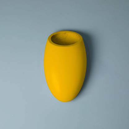TheWorkshops Cocoon|SPORTY YELLOW|Best Quality Planter|FRP Planters|Ultra Durable Palnters| Plant Container Set