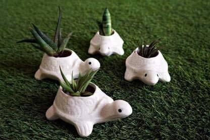 Bright Shop Plant Container Ceramic for Plants to décor Home Plant Container Set
