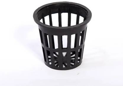 skaylex Hydroponics net pots Black Plant Container Set
