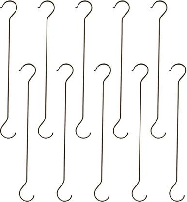 SIRAAJ&SONS Hooks for Hanging Plants (Pack of 10)- Heavy Duty Long S Hanging Hooks Plant Plant Container Set