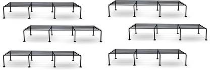creativecraft Metal Plant Stand With Anti rust for Balcony, Indoor & Outdoor Plant Container Set