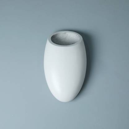 TheWorkshops Cocoon |CREME PIE|HIGH QUALITY WALL PLANTER|FRP PLANTER| Plant Container Set